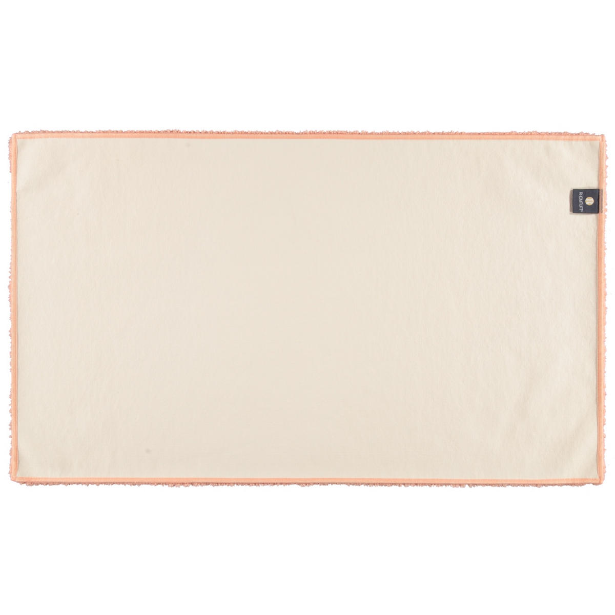 BADTEPPICHE SQUARE PEACH - 405 - Orange, Textil (70/120cm) - Rhomtuft