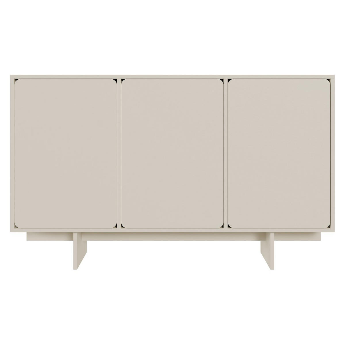 SIDEBOARD Wuwu Greige 150 cm - Taupe, Holzwerkstoff (150.4/88/35cm) - Selsey