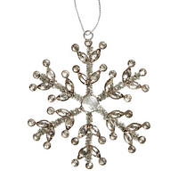 BAUMANHÄNGER Hang On - Silberfarben, Glas/Metall (12/12/0.5cm) - Butlers