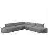 ECKSOFA Universal Palma Ascot Bukla - Taupe, Holzwerkstoff/Textil (276/276cm) - Fun Möbel