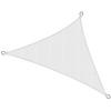SONNENSEGEL SolVision PS9 500/500/700 cm dreieckig Weiß PE - Weiß, Kunststoff (500/500cm) - Sol Royal