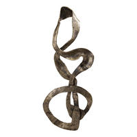 WANDPANEEL Neven Gold 116/50/16cm - Goldfarben, Metall (50/16/116cm) - PTMD Collection