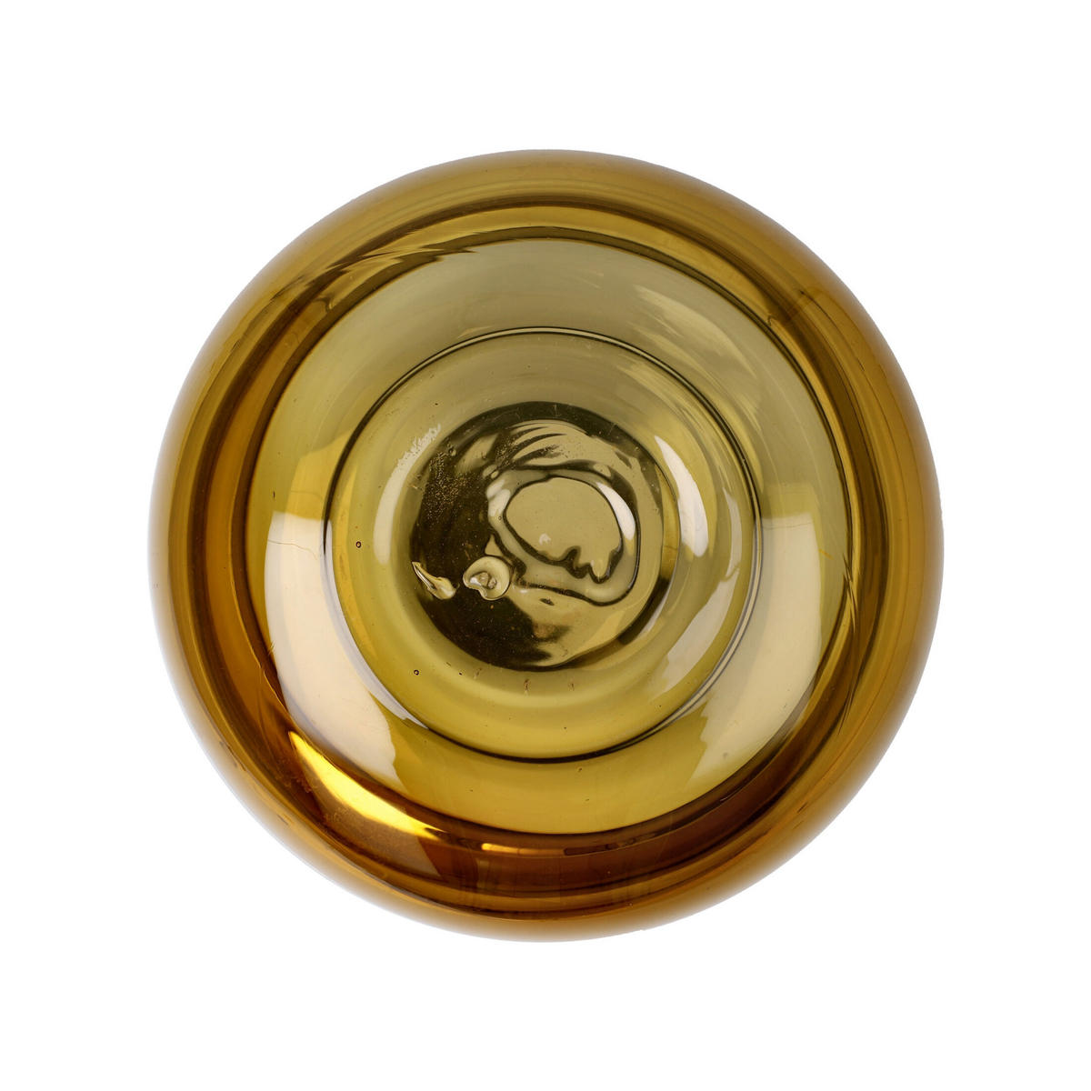 VASE Topaz Stone, Glas, Braun, 19 cm - Braun, Glas (19cm) - Goebel