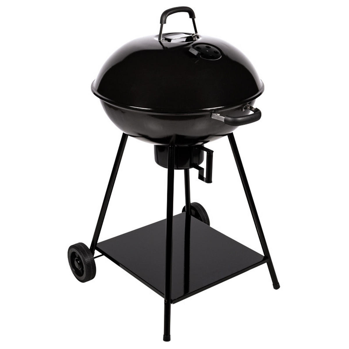 KOHLEGRILL Schwarz - Schwarz, Metall (67.5/104.5/60.5cm)