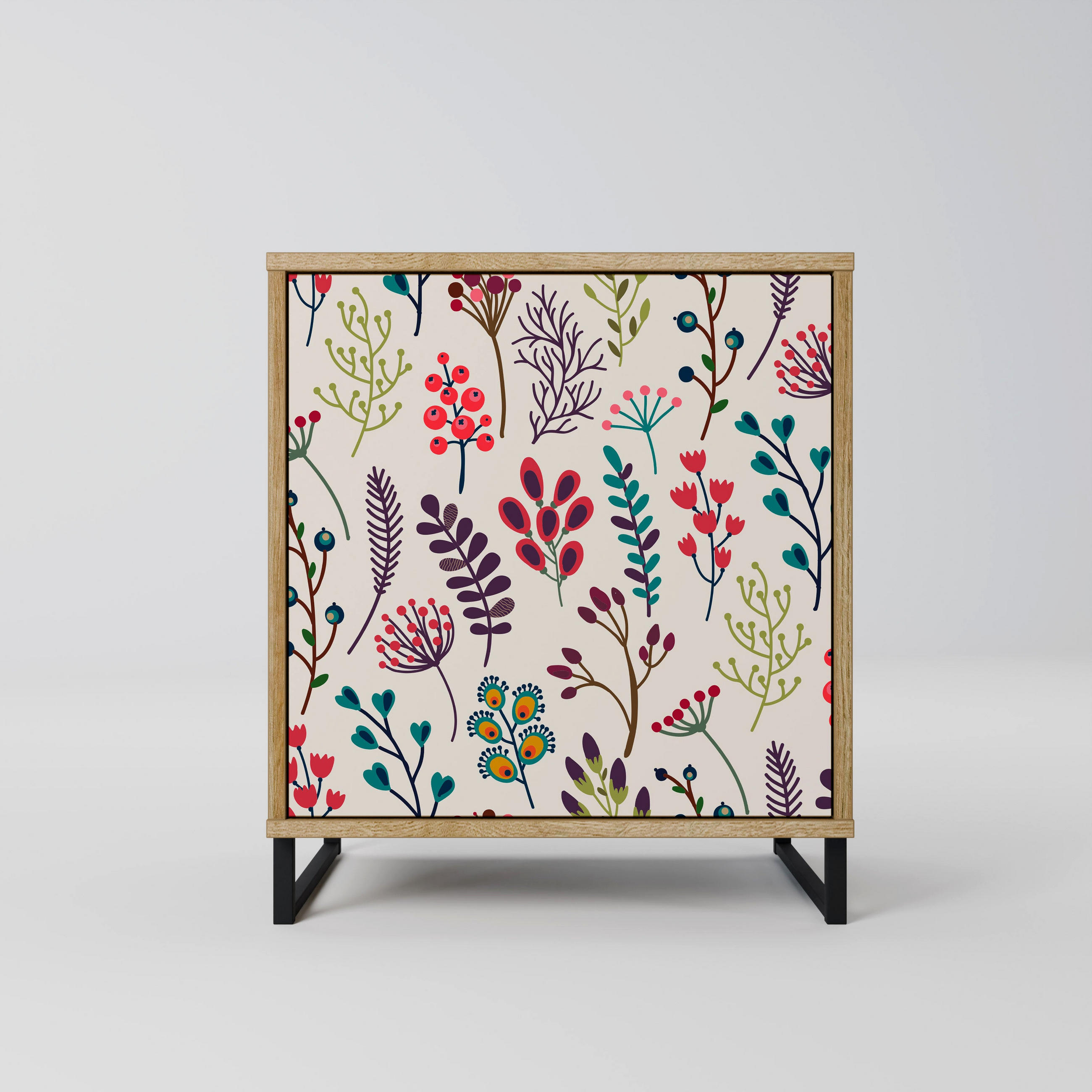 SpaceRebels Sideboard Eiche 57.5x67.5x42 cm