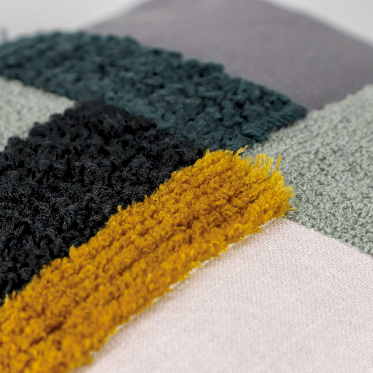 KISSENHÜLLE SW-Art 45/45 cm  - Salbeigrün/Anthrazit, Basics, Textil (45/45cm) - Esprit