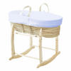 BABYTRAGEKORB mit Holzgestell blau - Blau, Naturmaterialien (29/78cm) - Premiers Moments
