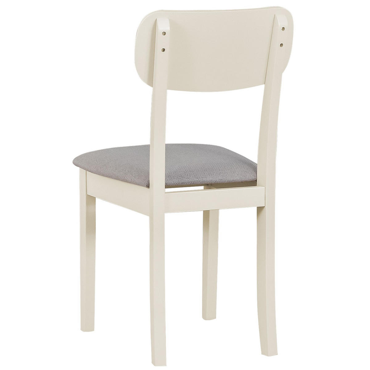 HOLZSTUHL Noeles Hellgrau/Greige - Hellgrau, Holz/Textil (43/86/40cm) - Selsey