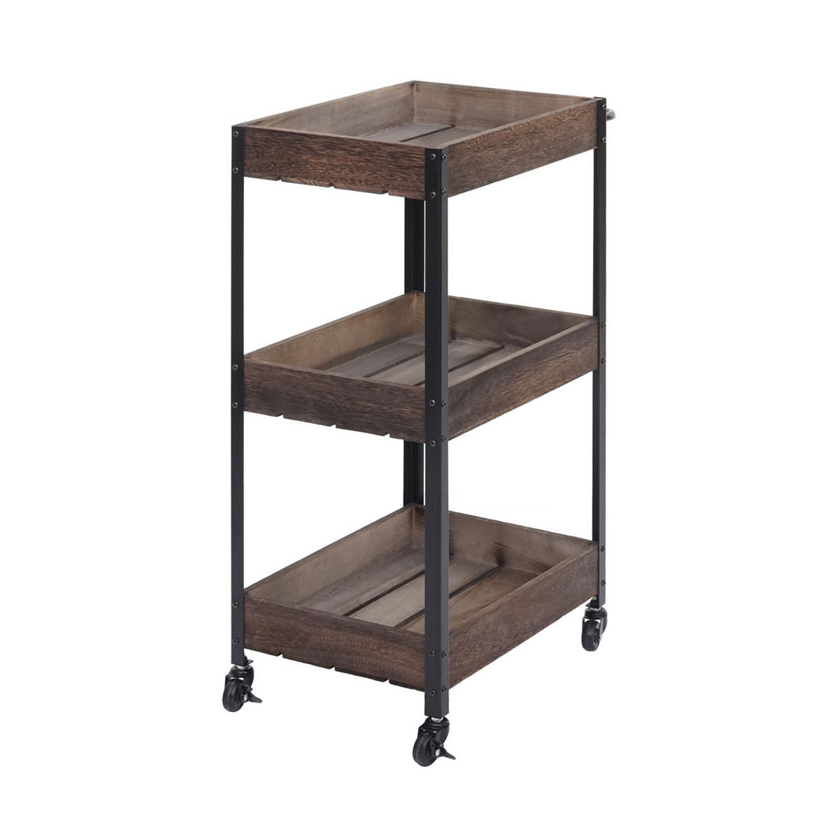 SERVIERWAGEN Braun - Braun, Holz (47/79/31cm) - MCW