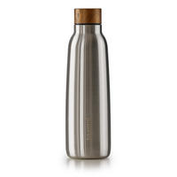 THERMOSFLASCHE Ray 500 ml, Edelstahlfarben - Edelstahlfarben, Metall (0.5L) - Blumtal
