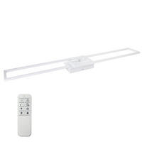 LED-DECKENLEUCHTE Lundquist 18.5/102.5/7.3cm - Weiß, Metall (102.5/18.5/7.3cm) - Nettlife