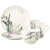 FRÜHSTÜCKS-SET Savona Provence bunt-beige 6-tlg. - Beige/Multicolor, Keramik (2/2/2cm) - Seltmann Weiden