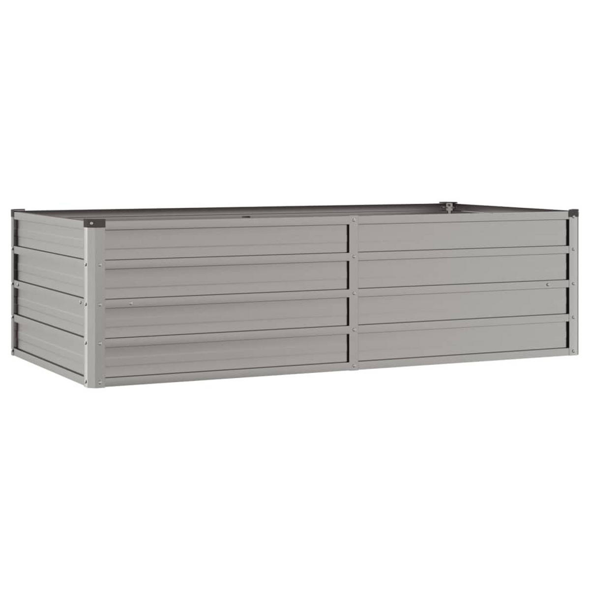 HOCHBEET aus Cortenstahl ISAK unten offen Metall 160x80x45 cm - Braun, Metall (160/45/80cm) - DELUKE