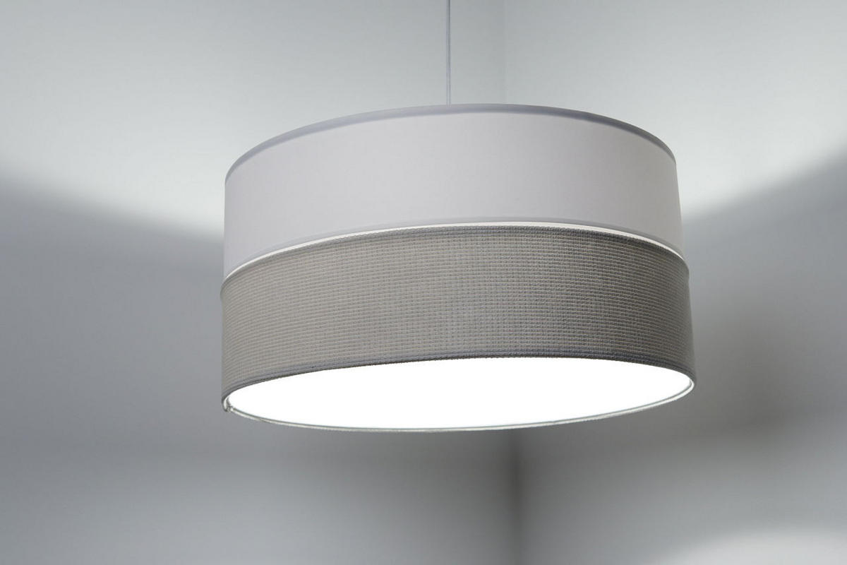 HÄNGELEUCHTE Weiß 60/30 cm - Weiß, Kunststoff (60/1/30cm) - ONZENO