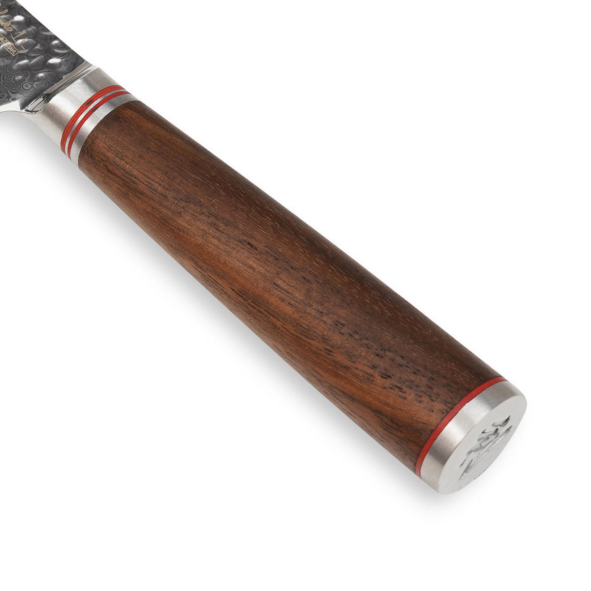 STEAKMESSERSET 4-tlg. 12,5 cm - Nussbaumfarben, Holz/Metall (219cm) - Wakoli