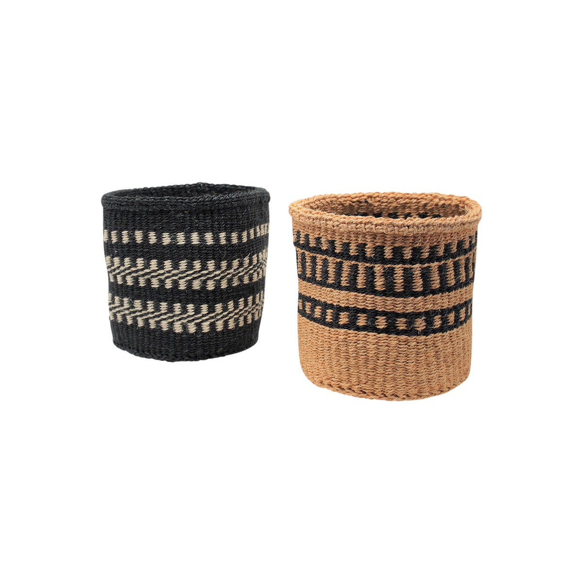 KORB Yaris aus Sisal Ø14 cm - Naturfarben, Naturmaterialien (14/14/14cm) - LaLe Living