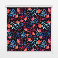 VNÚTORNÁ roleta - okenná roleta - roleta - 140x140 cm - Mak - červená, plast (140/140/0.5cm) - TULUP
