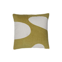 DEKOKISSEN Cellio Grün 45/45/10 cm - Grün, Textil (45/45cm) - Light & Living