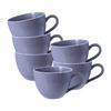 KAFFEETASSEN Beat Color Glaze Fliederblau 0,26 l 6er Set - Violett, Keramik (0.26L) - Seltmann Weiden