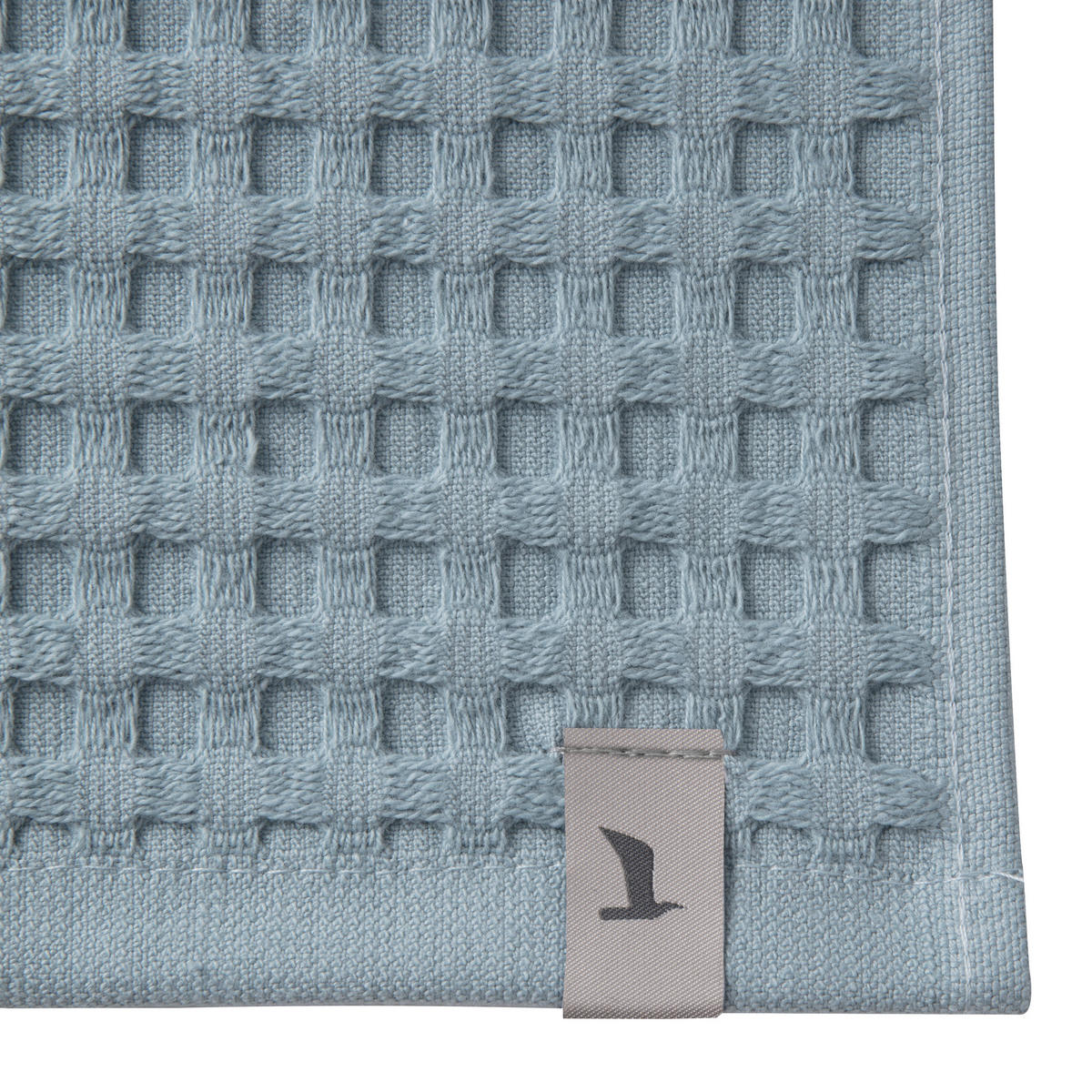 HANDTUCH PIQUÉE - Blaugrau, Textil (50/100cm) - MÖVE