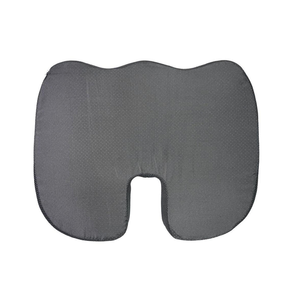 STEISSBEINKISSEN, ERGONOMISCH U-FÖRMIG - Schwarz, Textil (35/7/45cm) - INPHYSIO