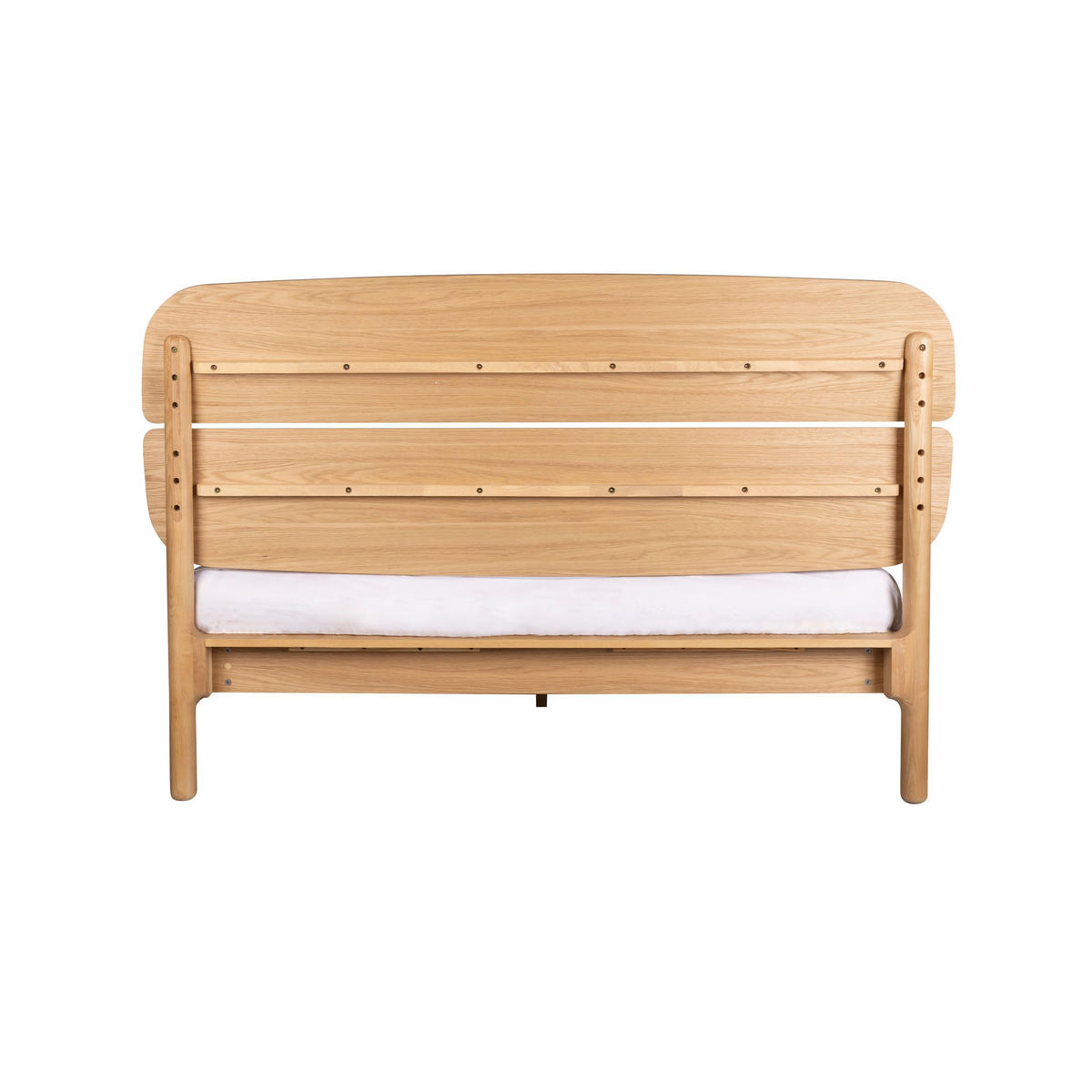 BETT Storm Naturel 160 cm - Naturfarben, Holz (160/200cm) - Zuiver