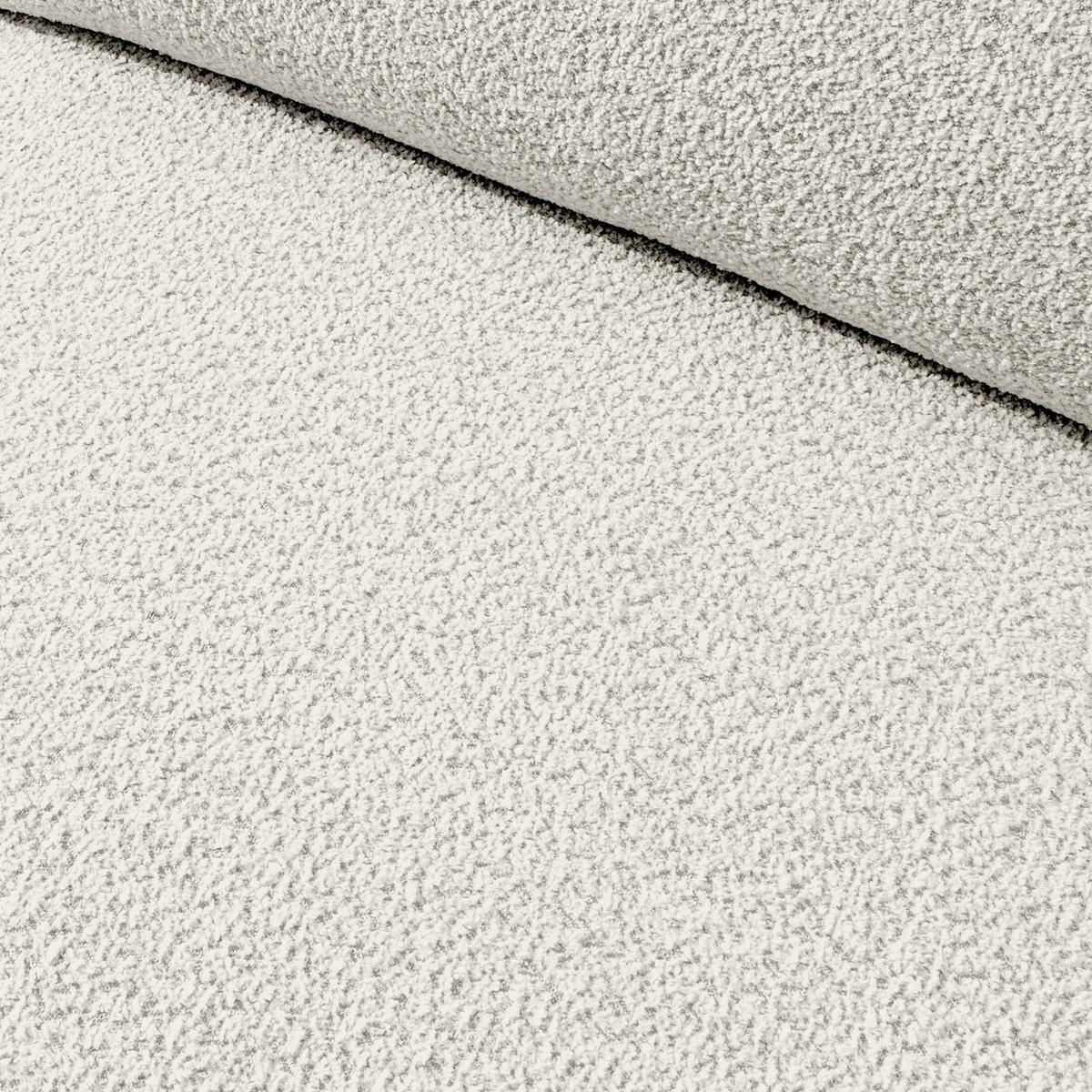 2,5-SITZER SOFA BUFFO, Weiß - Weiß, Holz/Holzwerkstoff (250/73/96cm) - KONSIMO®