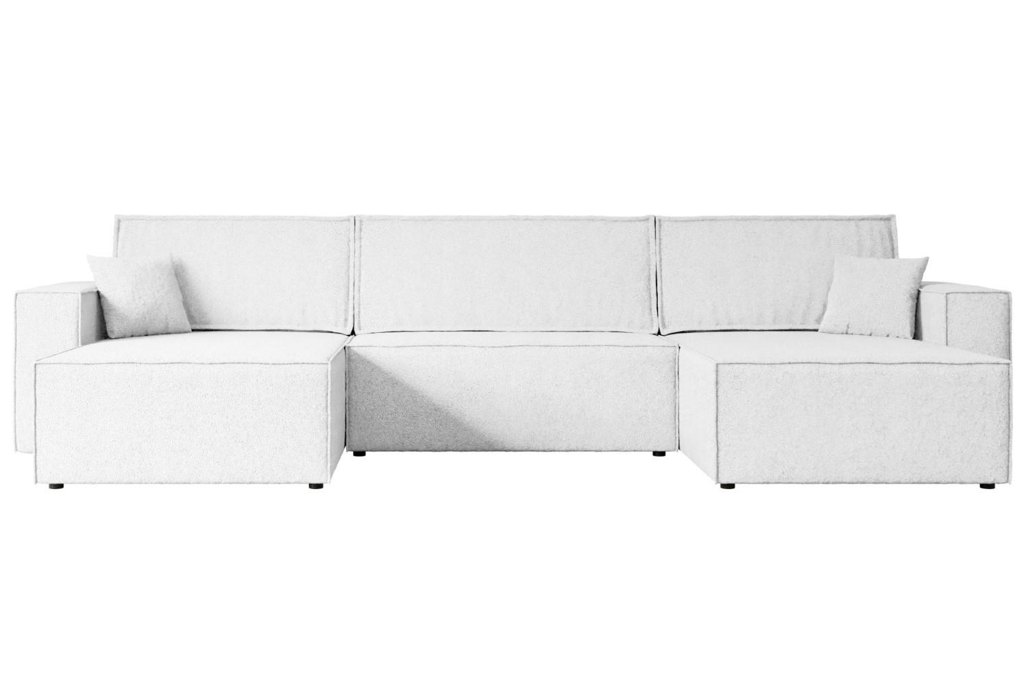 Altdecor Wohnlandschaft Weiß 377x83x143 cm