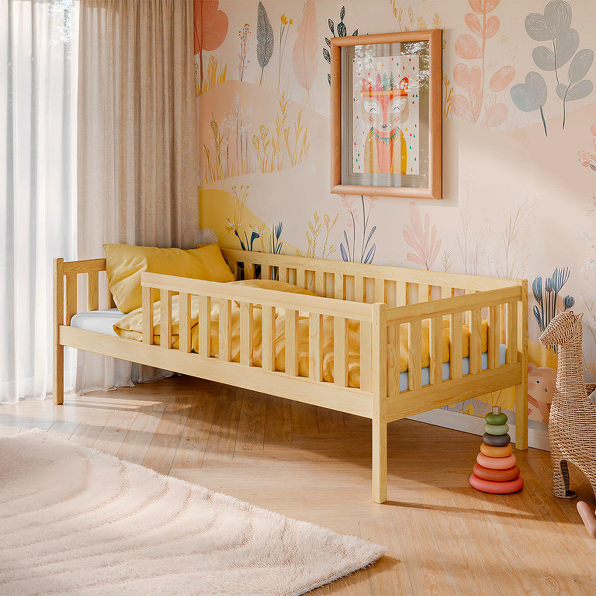 KREVET 90/200 Antoine Drvo - smeđa, drvo (90/200cm) - Petits-meubles