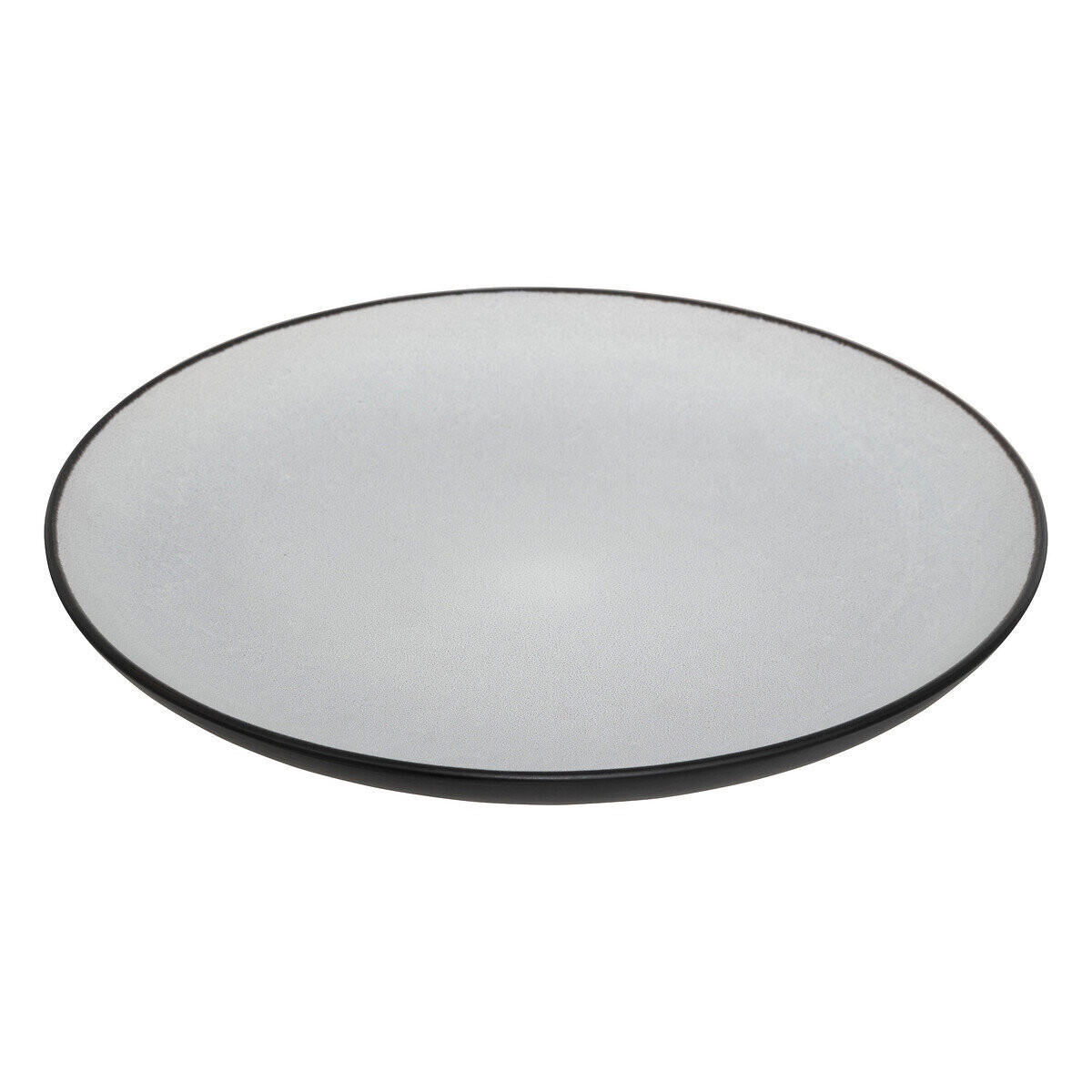 SPEISETELLER Diane Ø 27 cm - Hellgrau, Keramik (27cm) - Secret de Gourmet