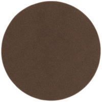 FEINSCHLINGEN VELOUR TEPPICH STRONG RUND - Braun, Textil (160/160cm) - Snapstyle