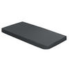 SPANNBETTTUCH Mako-Satin 1003 - Schwarz, Textil (100/200cm) - Bierbaum