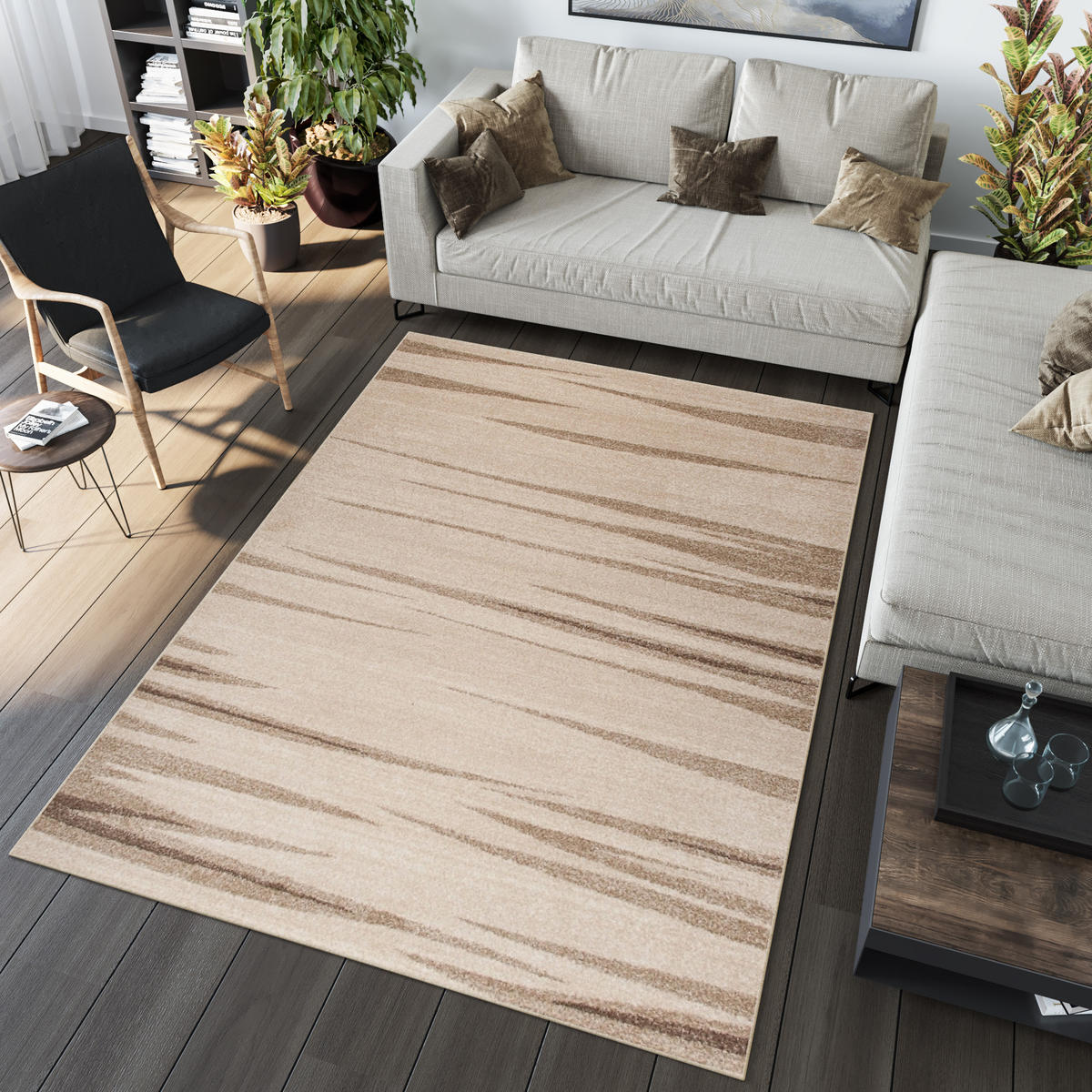 TEPPICH SARI Beige 240/330 cm - Beige, Textil (240/330cm) - Tapiso