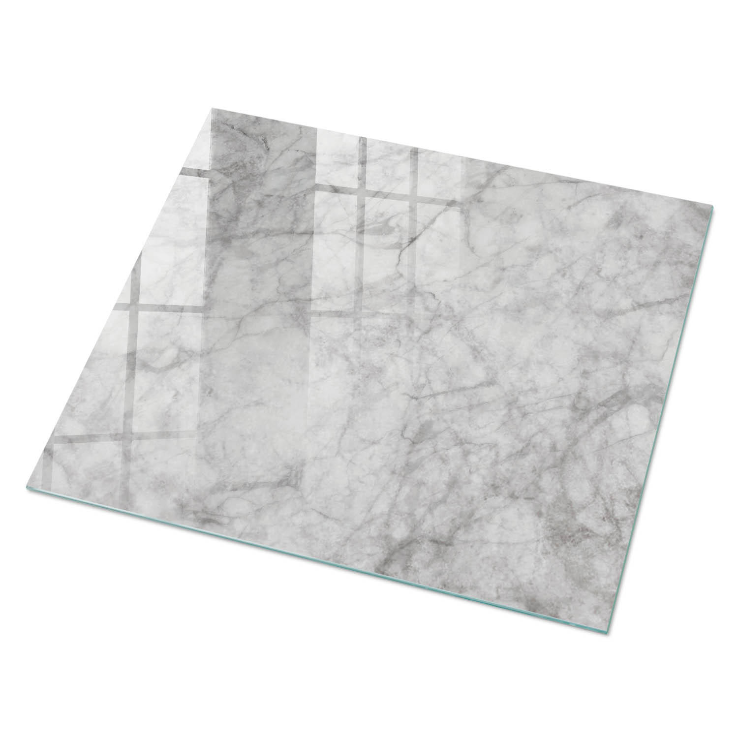 ArtPrintCave Glasplatte Grau 80x60x0.4 cm