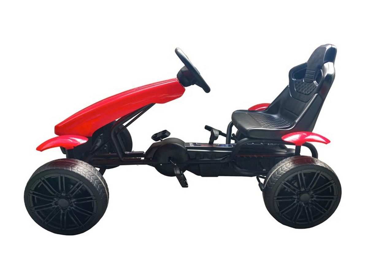 GOKART TRETAUTO Matteo rot - Rot, Kunststoff (115/62/60cm) - TPFLiving