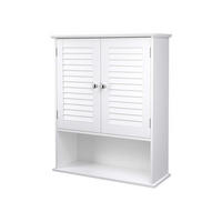 BADEZIMMERSCHRANK HANOI - Weiß, Holzwerkstoff (20/70/60cm) - Hansiro