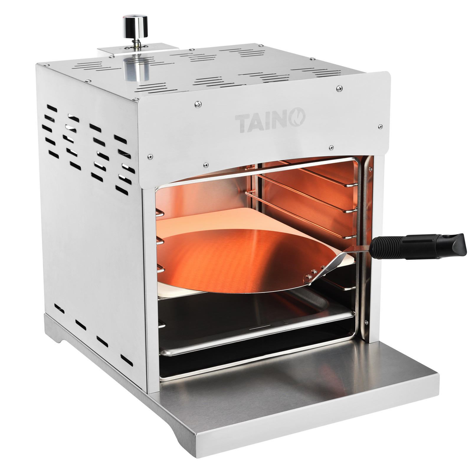 OBERHITZEGRILL XXL - Silberfarben, Metall (34/41/54cm) - TAINO