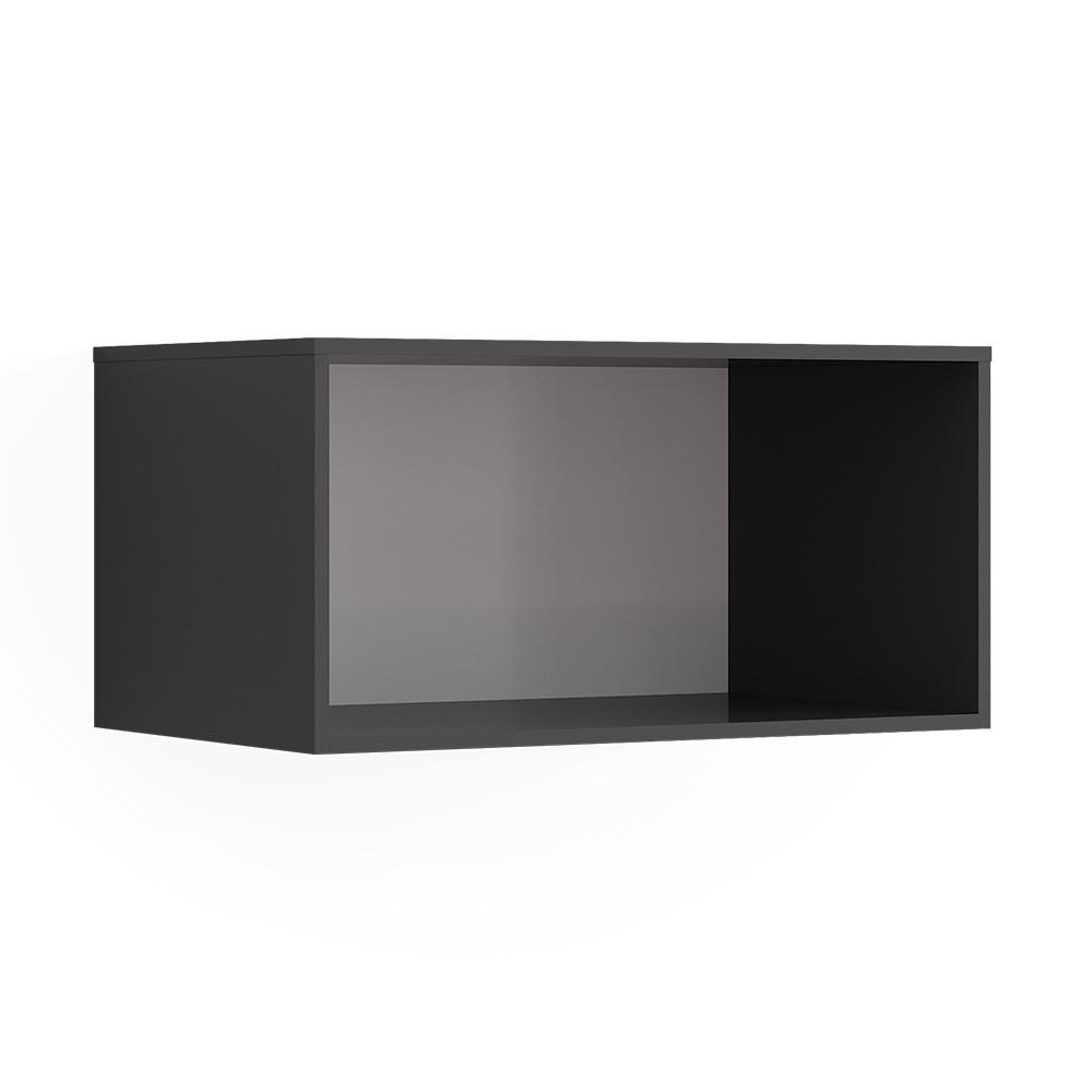 Vicco VRCHNÍ ČÁST SKŘÍNĚ Elmo Antracit 80 x 40 cm
