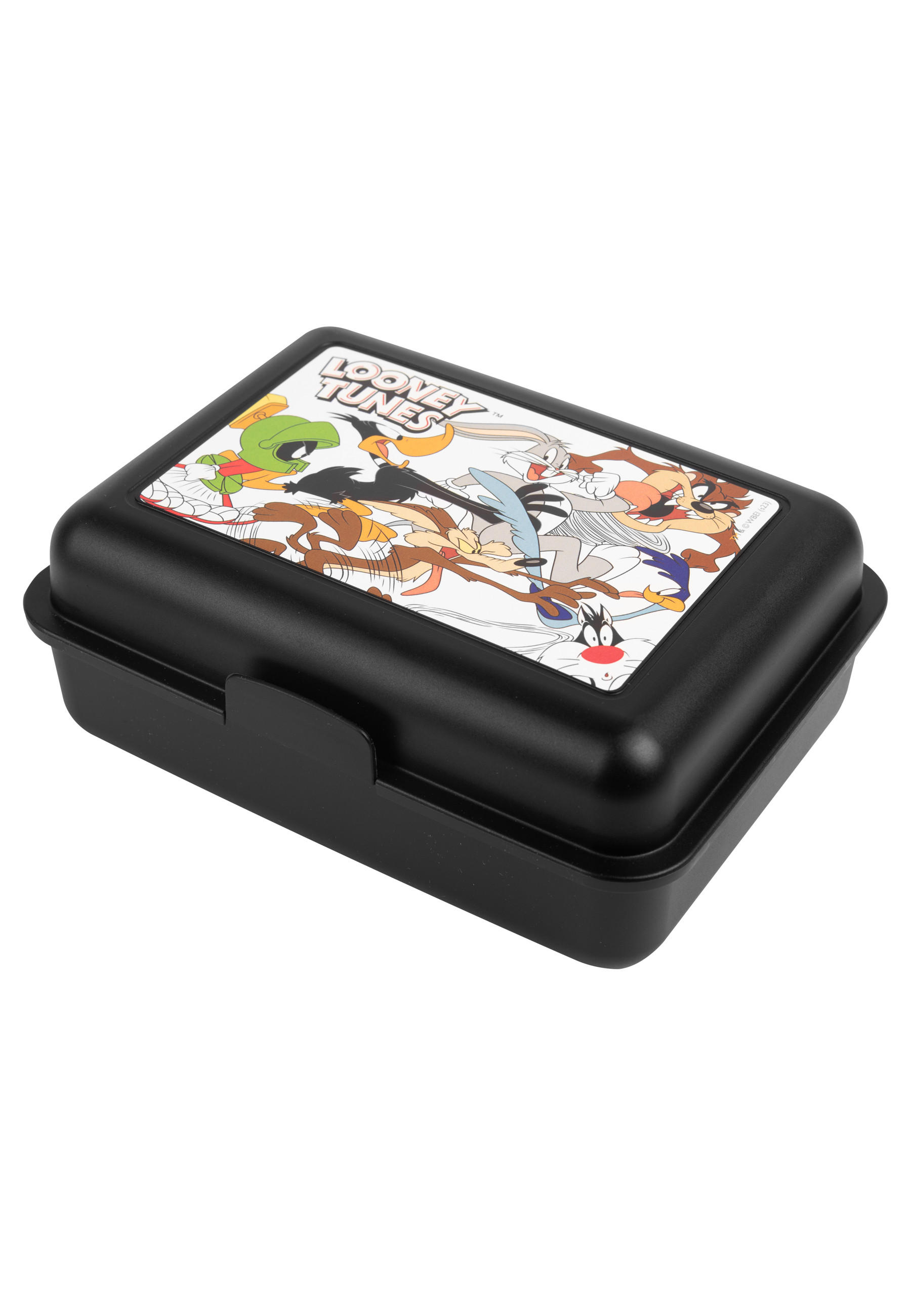 BROTDOSE Looney Tunes Familiy Schwarz 17,5 x 12,8 x 6,9 cm - Schwarz, Kunststoff (17.5/6.9/12.8cm) - Looney Tunes