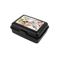BROTDOSE Looney Tunes Familiy Schwarz 17,5 x 12,8 x 6,9 cm - Schwarz, Kunststoff (17.5/6.9/12.8cm) - Looney Tunes