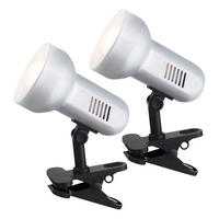 TISCHLEUCHTE BASIC Silber Metall Kunststoff 2er Set - Silberfarben, Metall (16/16/21cm) - Globo Lighting