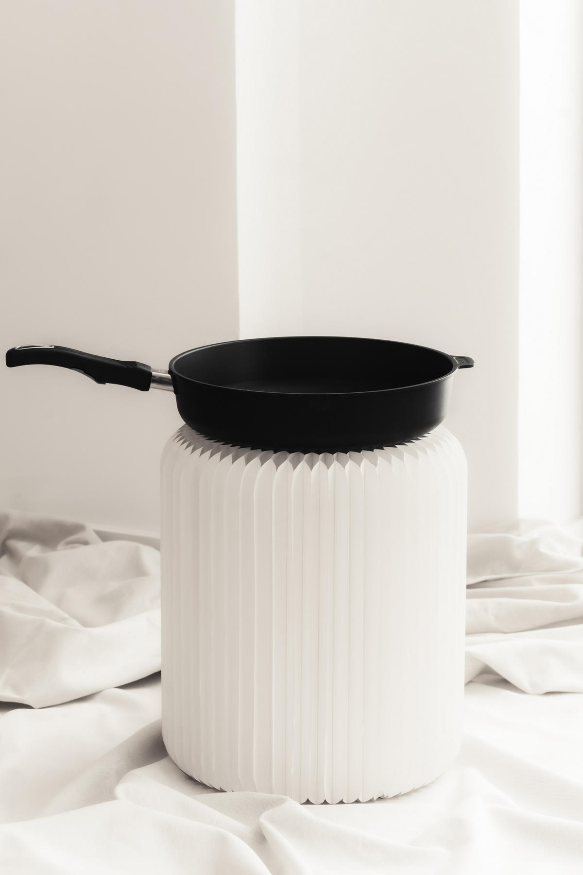 HOCHRANDPFANNE INDUKTION ⌀32cm - Schwarz, Kunststoff/Metall (32cm) - Gastrolux