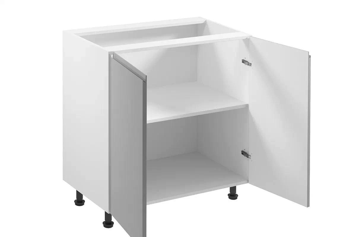 UNTERSCHRANK – 80 cm – D80 – Velmora – Grau - Grau, Holzwerkstoff (80/82/47cm) - ROYAL24_MARKT