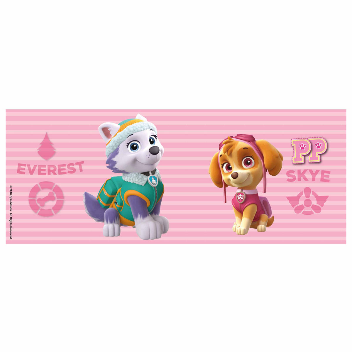 BECHER Paw Patrol Skye & Everest Rosa 320 ml - Rosa, Keramik (0.32L) - Paw Patrol