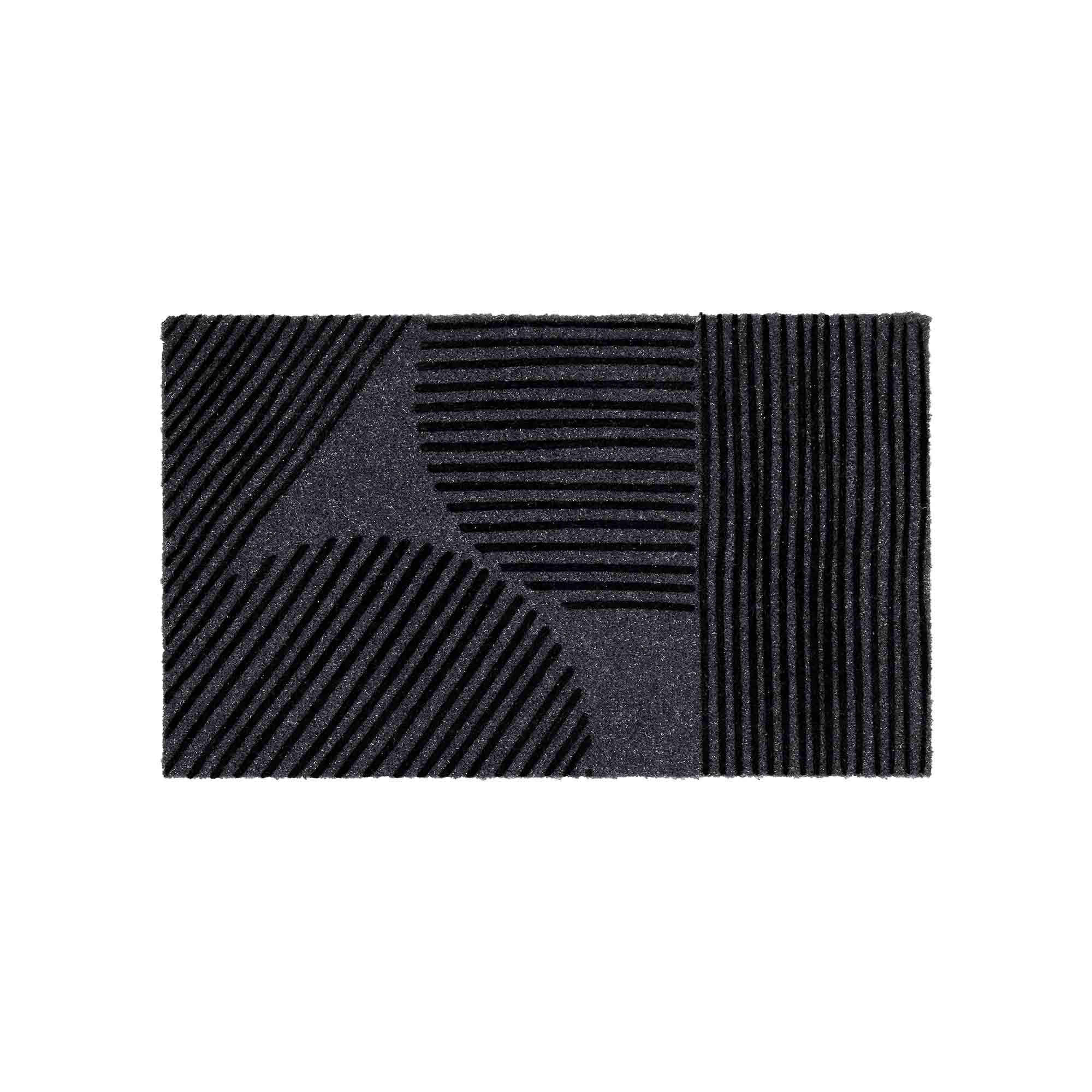 FUSSMATTE AUßEN POWER FLOCK - Anthrazit, Textil (45/75cm) - Astra