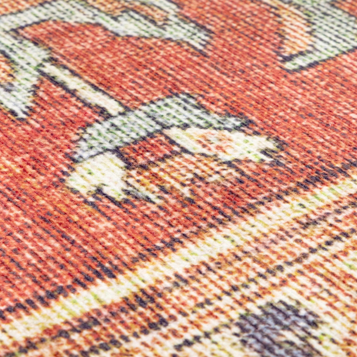 TEPPICH Design englische Kettelung rot - Rot, Textil (120/160cm) - AFK Living