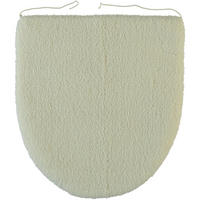 BADTEPPICHE SQUARE NATUR-JASMIN - 20 - Beige, Textil (45/50cm) - Rhomtuft