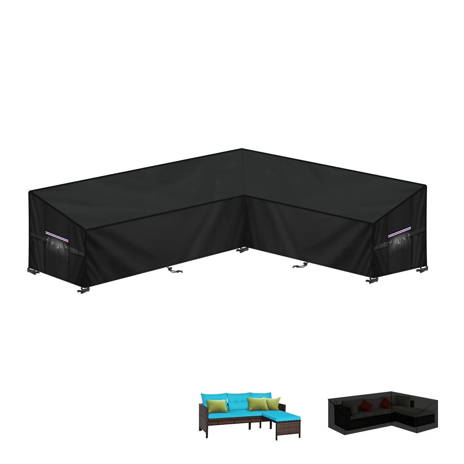 XXXLutz Gartenlounge Schwarz 1x1x1 cm