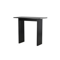ESSTISCH VAIL Schwarz 120x60x105 cm - Schwarz, Holzwerkstoff (60/120/105cm) - FURNLUX