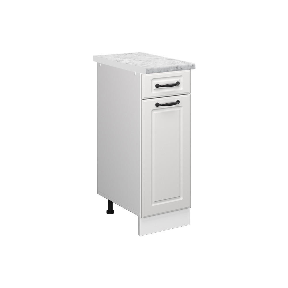 Vicco SPODNÍ SKŘÍŇKA KUCHYŇSKÉ LINKY R-Line Bílý venkovský dům 30 cm PD Mramor